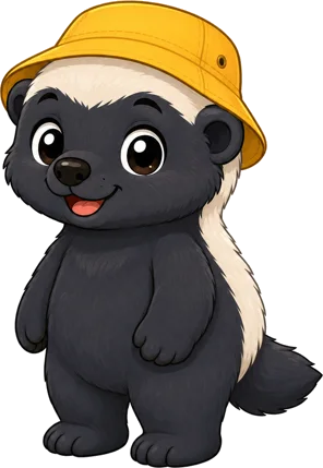 The honey badger at the first stage